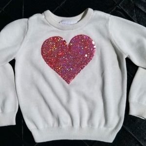Sweetheart sweater
